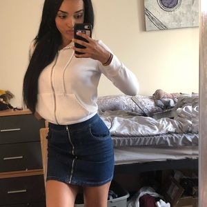 Forever 21 denim skirt